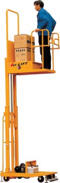 二級(jí)門(mén)架電動(dòng)取貨車FT200