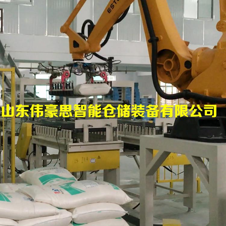 石粉碼垛機器人廠家報價 山東砂子全自動碼垛機供應商